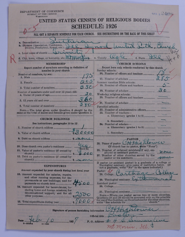 Scan of United Lutheran Church in America: 2408