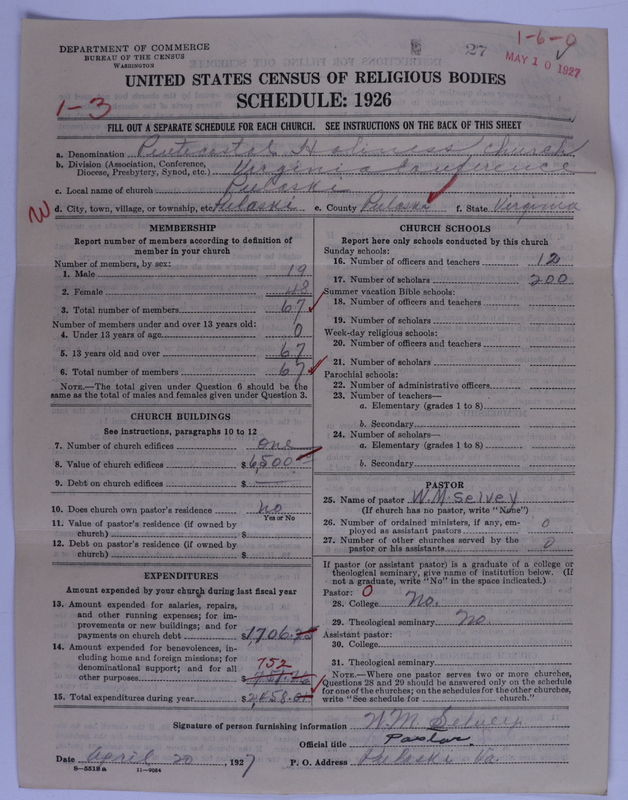 Scan of Pentecostal Holiness Church: 27