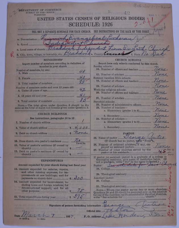 Scan of Independent Lutheran Congregations: 42