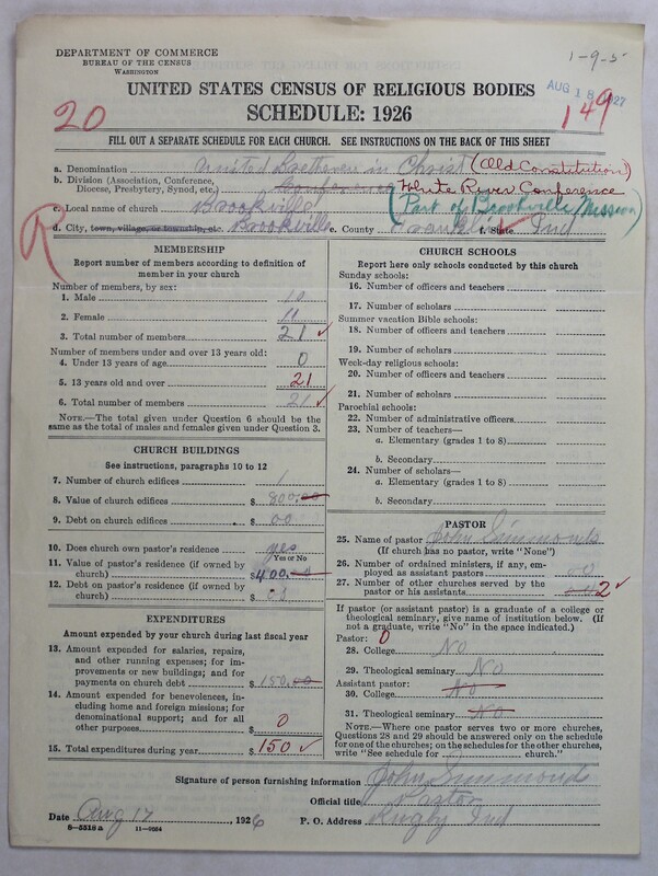 Scan of Church of the United Brethren in Christ (Old Constitution): 149