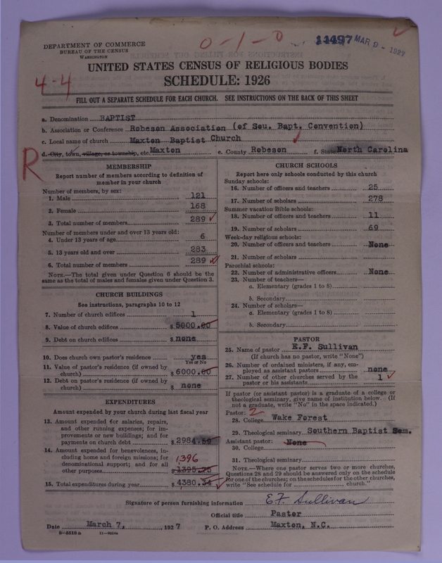 Scan of Southern Baptist Convention: 14497