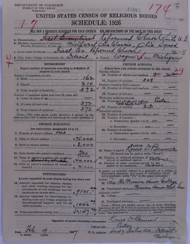 Scan of Reformed Church in the United States: 1285