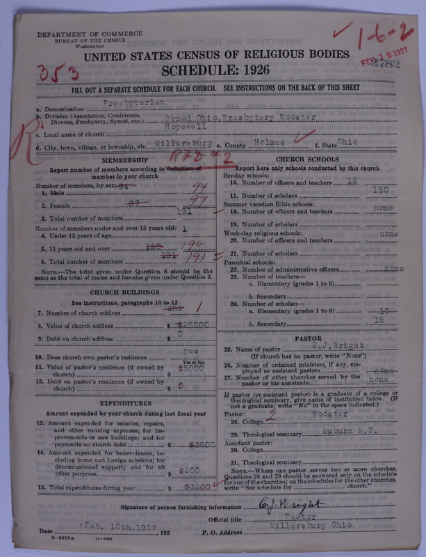 Scan of Presbyterian Church in the United States of America: 2782