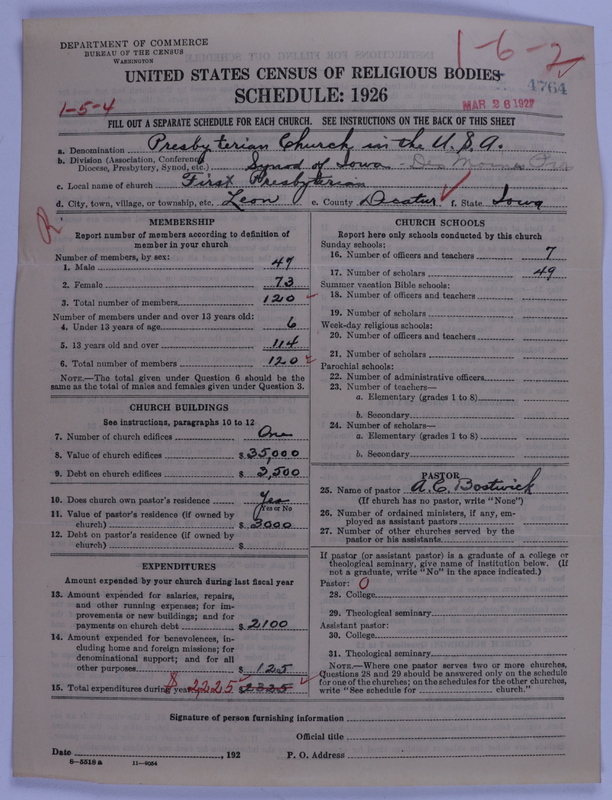 Scan of Presbyterian Church in the United States of America: 4764