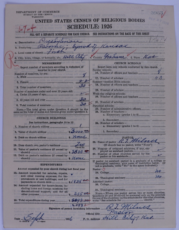 Scan of Presbyterian Church in the United States of America: 5963