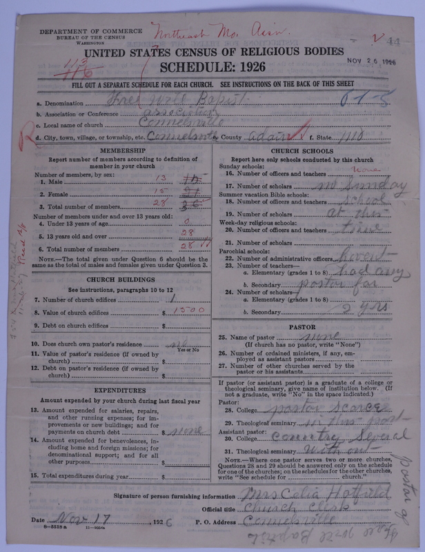 Scan of Free Will Baptists: 44