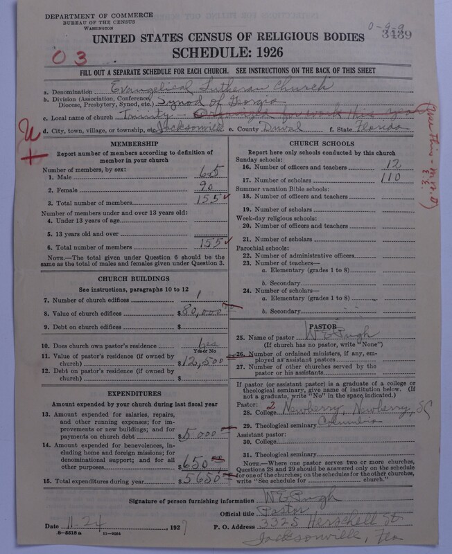 Scan of United Lutheran Church in America: 3439