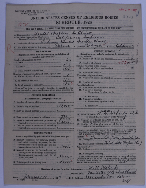 Scan of Church of the United Brethren in Christ: 2978