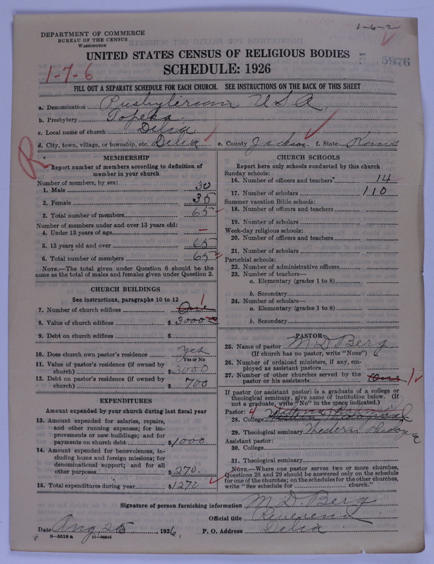 Scan of Presbyterian Church in the United States of America: 5976