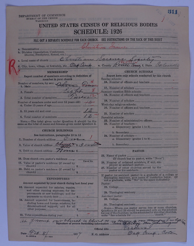 Scan of Church of Christ, Scientist: 311