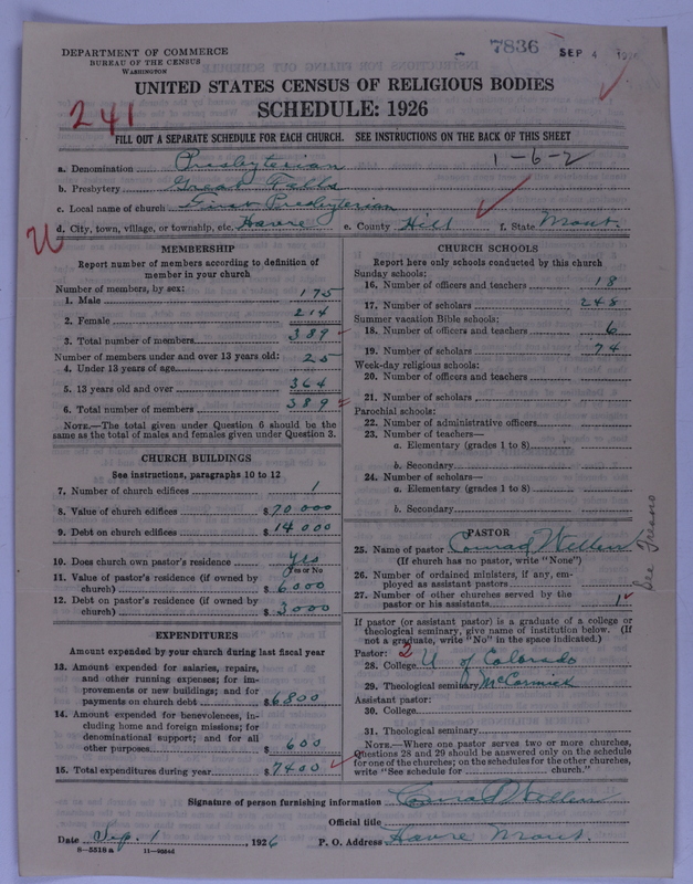 Scan of Presbyterian Church in the United States of America: 7836