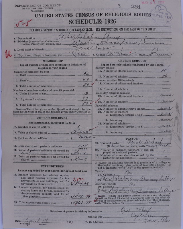 Scan of Salvation Army: 281