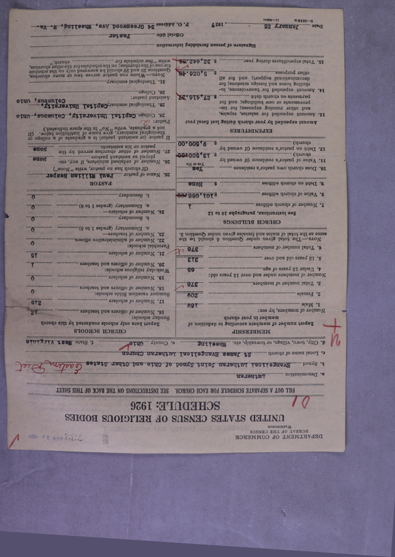 Scan of Synod of the Reformed Presbyterian Church of North America: 732