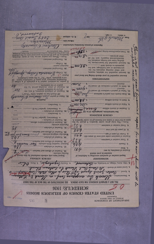 Scan of Synod of the Reformed Presbyterian Church of North America: 95