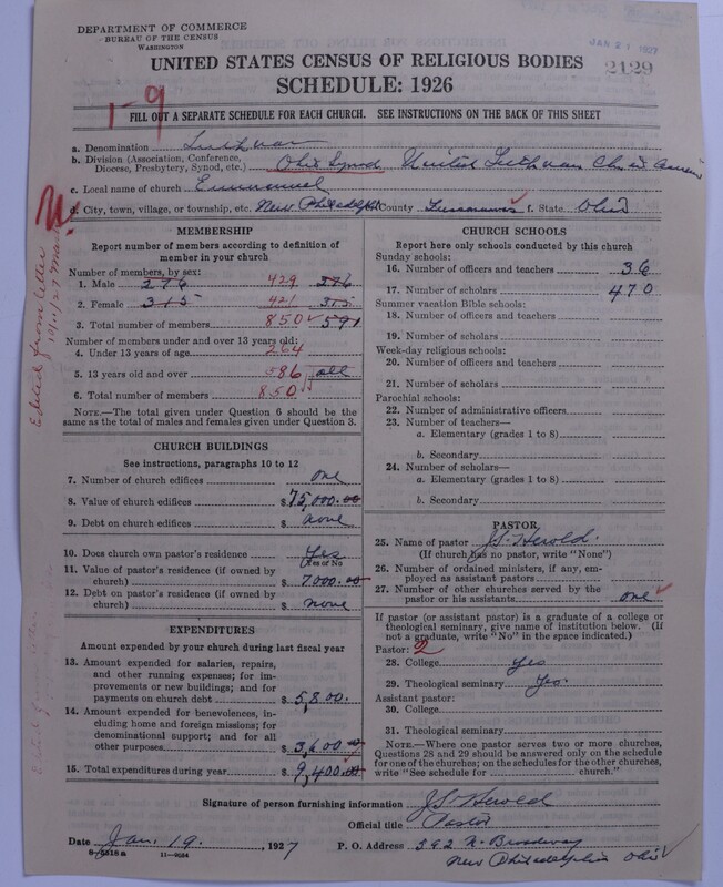 Scan of United Lutheran Church in America: 2129