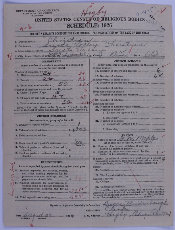 Scan of Christian Church (General Convention of the Christian Church): 351