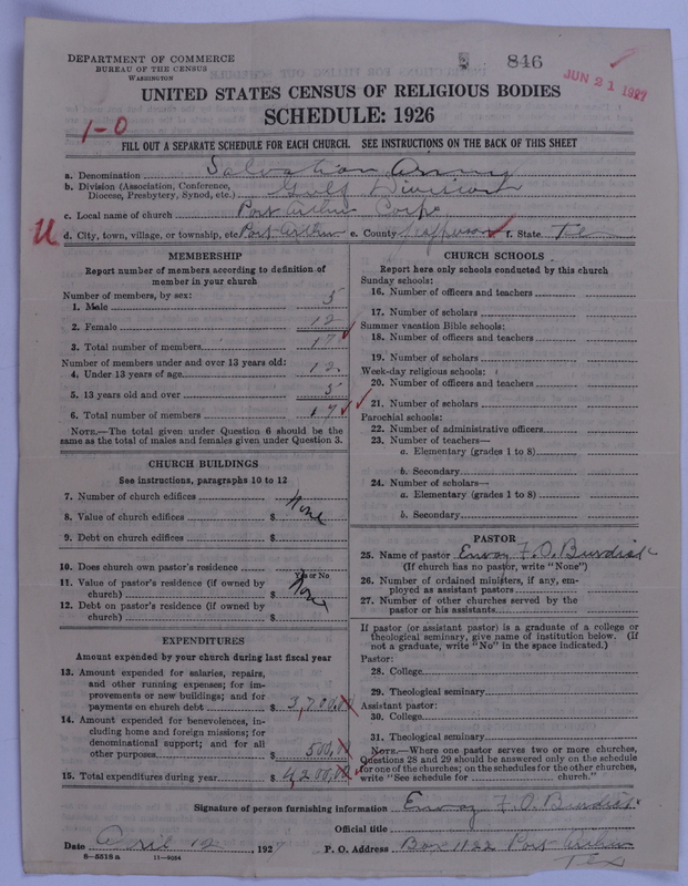 Scan of Salvation Army: 846