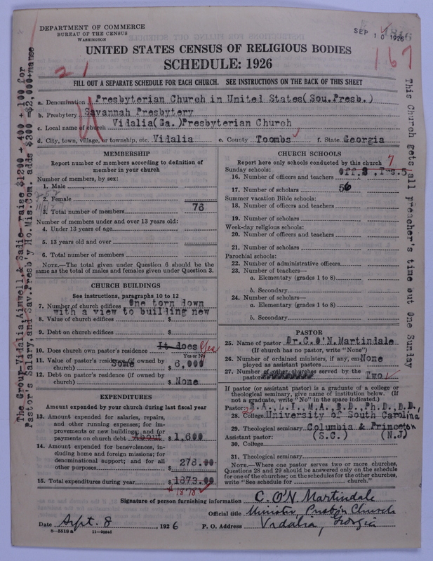 Scan of Presbyterian Church in the United States: 1816