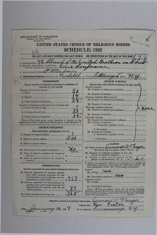 Scan of Church of the United Brethren in Christ: 8