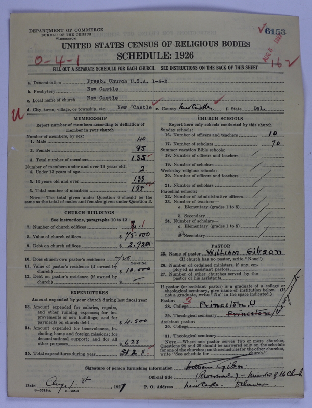 Scan of Presbyterian Church in the United States of America: 6153