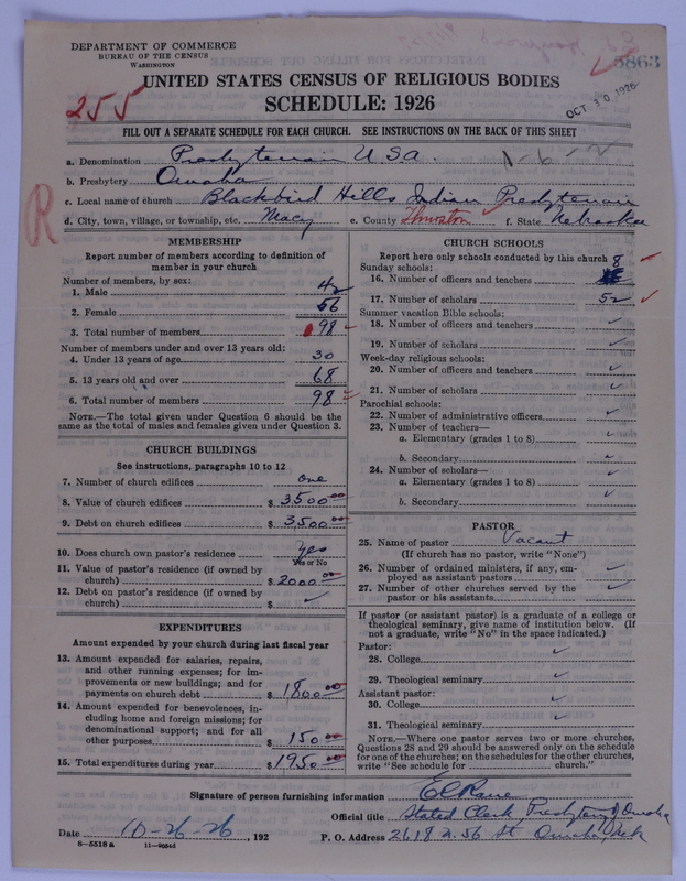 Scan of Presbyterian Church in the United States of America: 5863