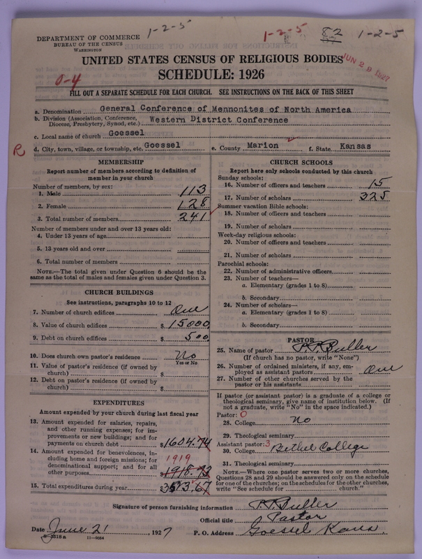 Scan of General Conference of the Mennonite Church of North America: 82