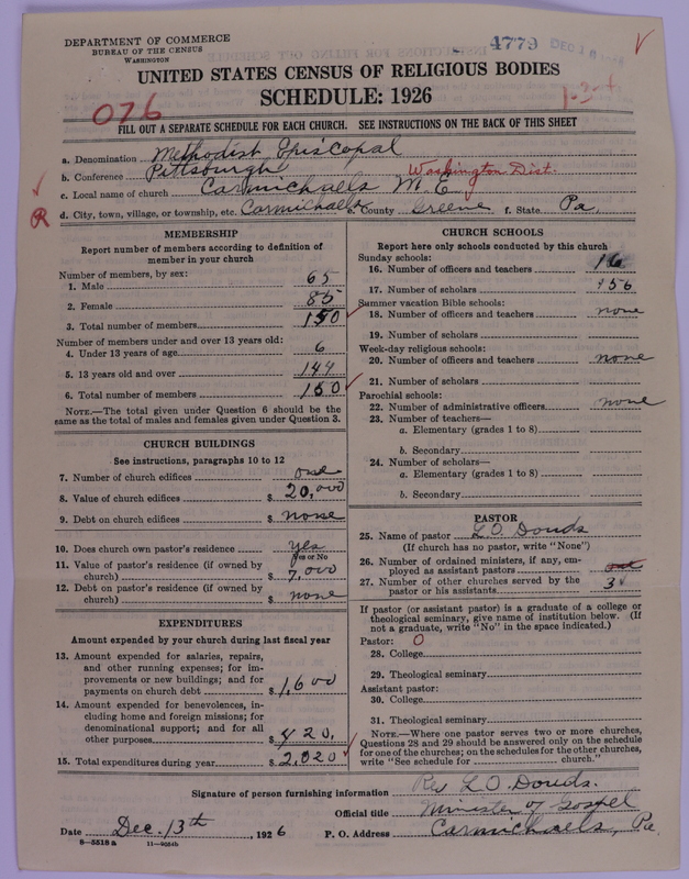 Scan of Methodist Episcopal Church: 4779