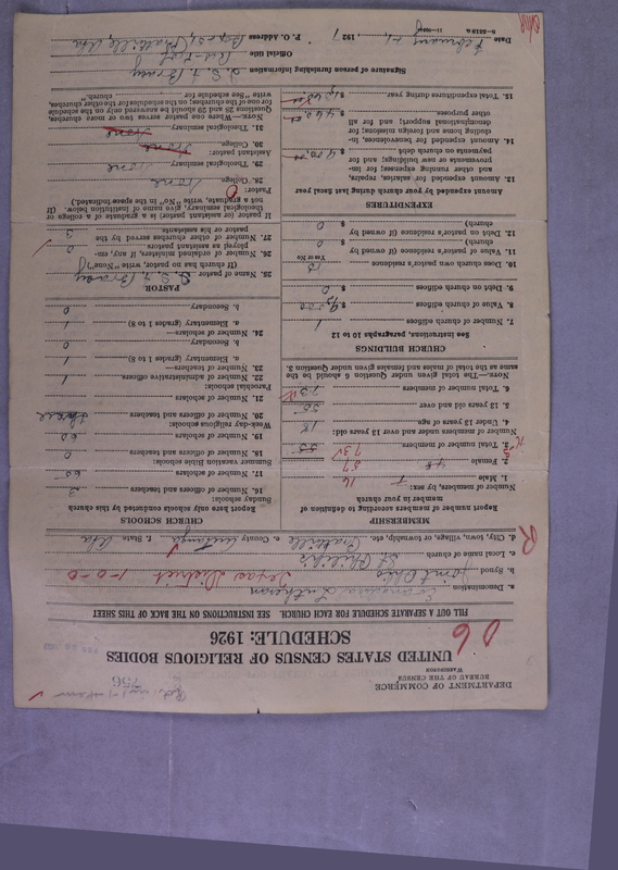 Scan of Synod of the Reformed Presbyterian Church of North America: 756