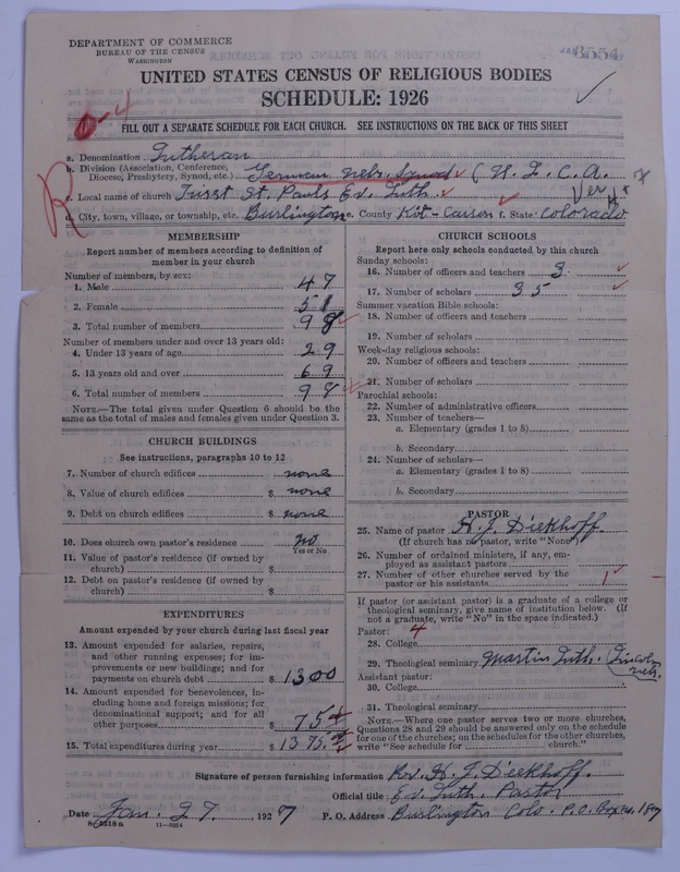 Scan of United Lutheran Church in America: 3554