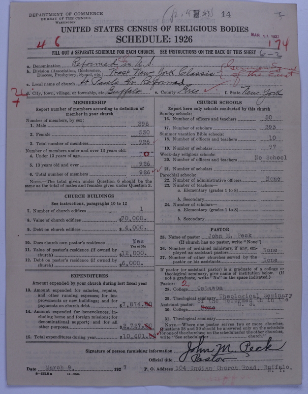 Scan of Reformed Church in the United States: 14