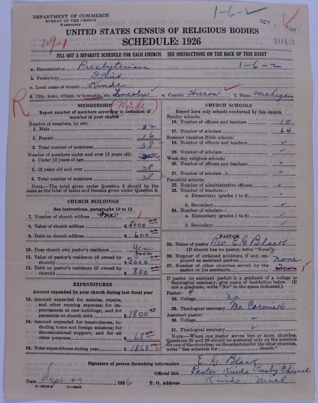 Scan of Presbyterian Church in the United States of America: 4012