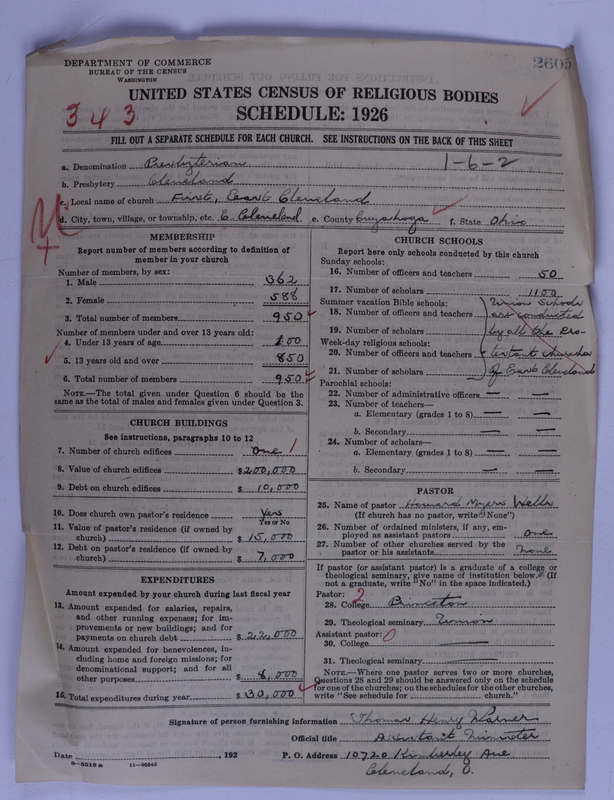 Scan of Presbyterian Church in the United States of America: 2605