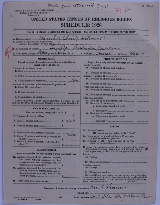 Scan of Church of Christ (Holiness) U.S.A.: 41b