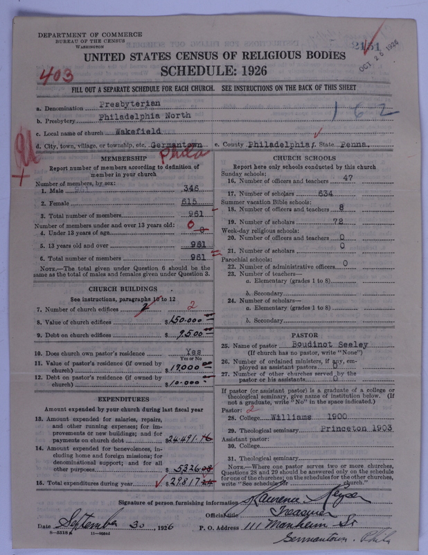 Scan of Presbyterian Church in the United States of America: 2151