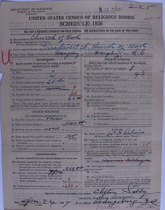 Scan of Church of God (Headquarters, Anderson, Ind.): 555