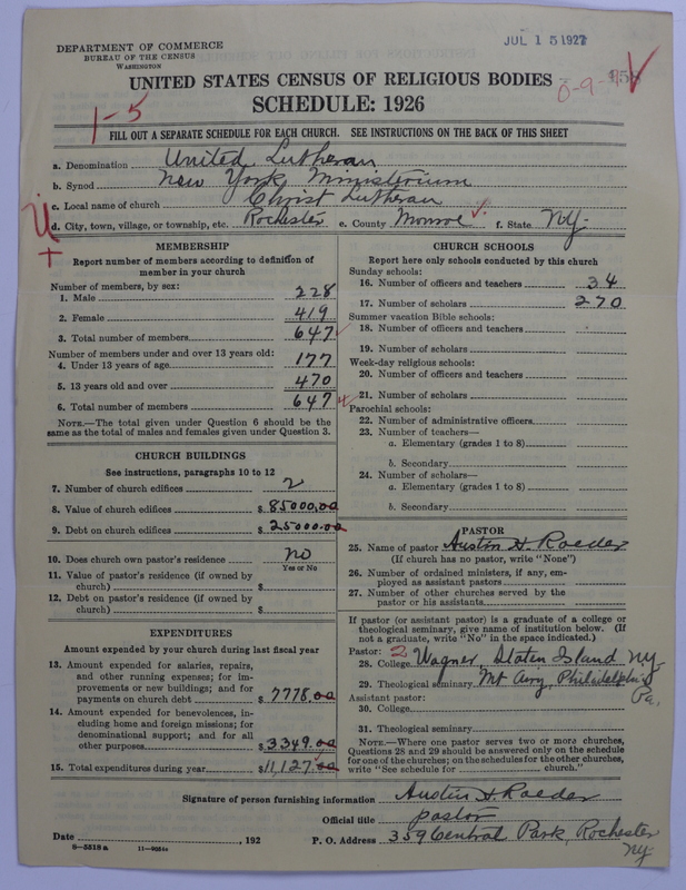 Scan of United Lutheran Church in America: 158