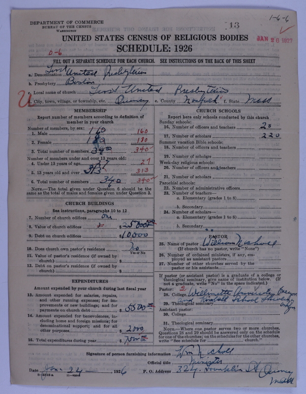 Scan of United Presbyterian Church of North America: 13