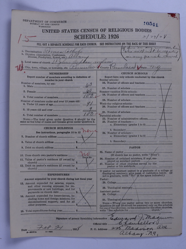 Scan of Roman Catholic Church: 10541