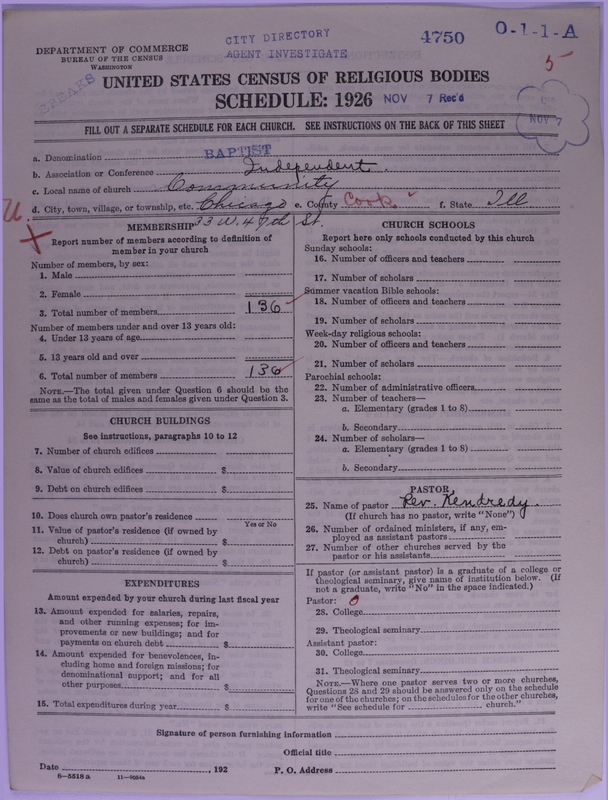Scan of Negro Baptists: 4750