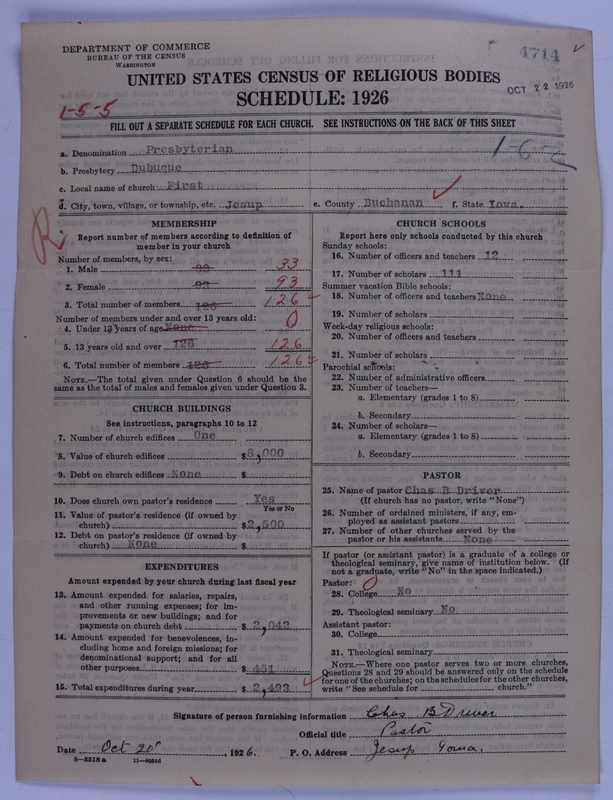 Scan of Presbyterian Church in the United States of America: 4714