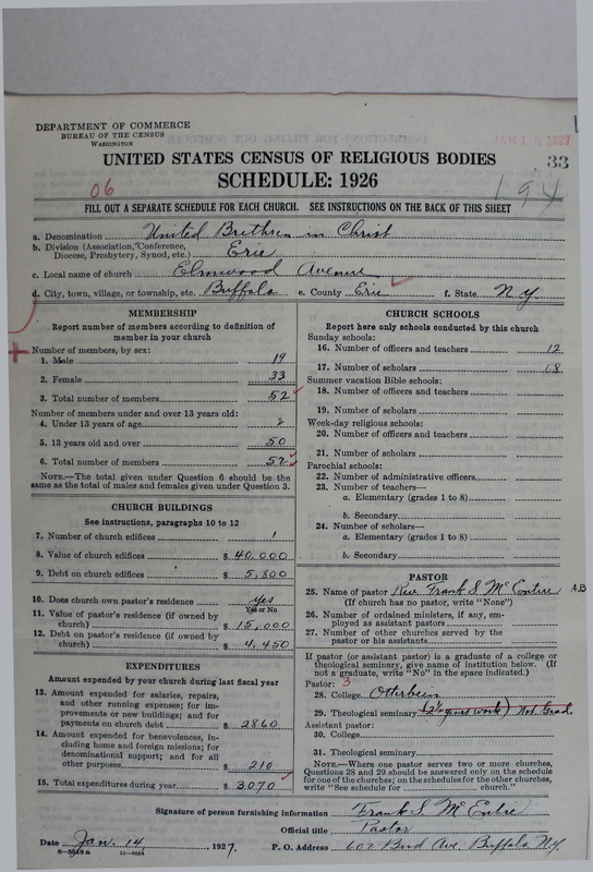 Scan of Church of the United Brethren in Christ: 33