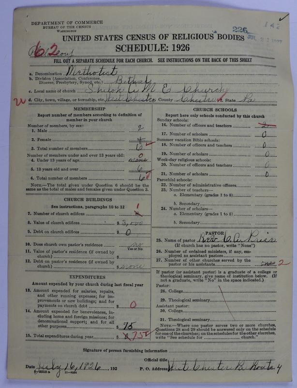 Scan of African Methodist Episcopal Church: 226