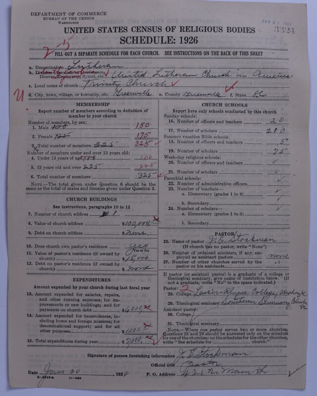 Scan of United Lutheran Church in America: 3324