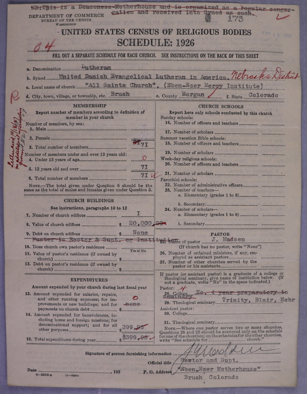 Scan of United Danish Evangelical Lutheran Church in America: 175
