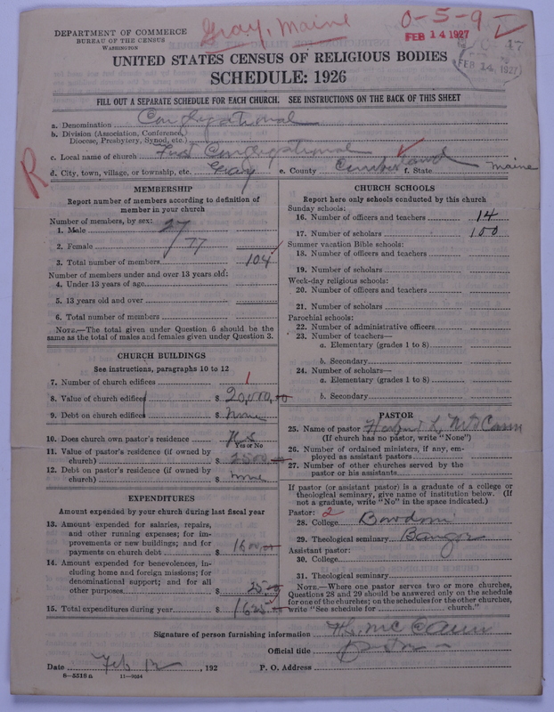 Scan of Congregational Churches: 47
