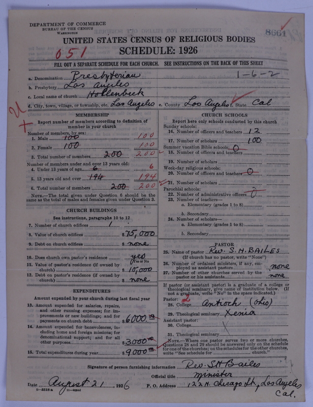 Scan of Presbyterian Church in the United States of America: 8661