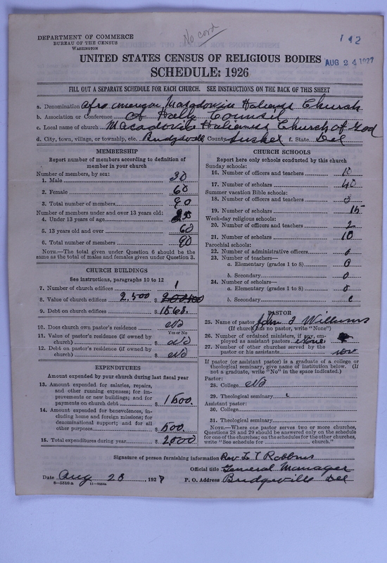 Scan of Church of God (Headquarters, Anderson, Ind.):