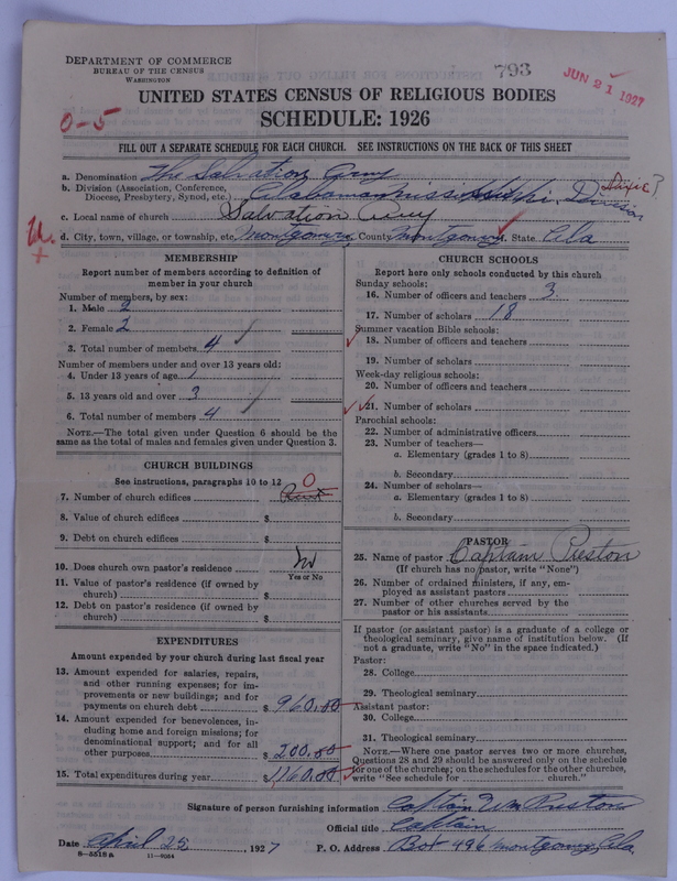 Scan of Salvation Army: 793