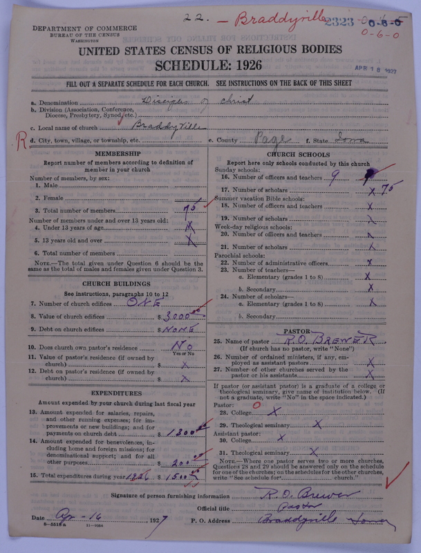 Scan of Disciples of Christ: 2323