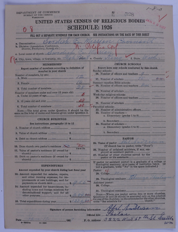 Scan of Swedish Evangelical Mission Covenant of America: 328